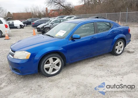 2014 Dodge Avenger Sxt from USA, damaged, VIN 1C3CDZCB4EN128078